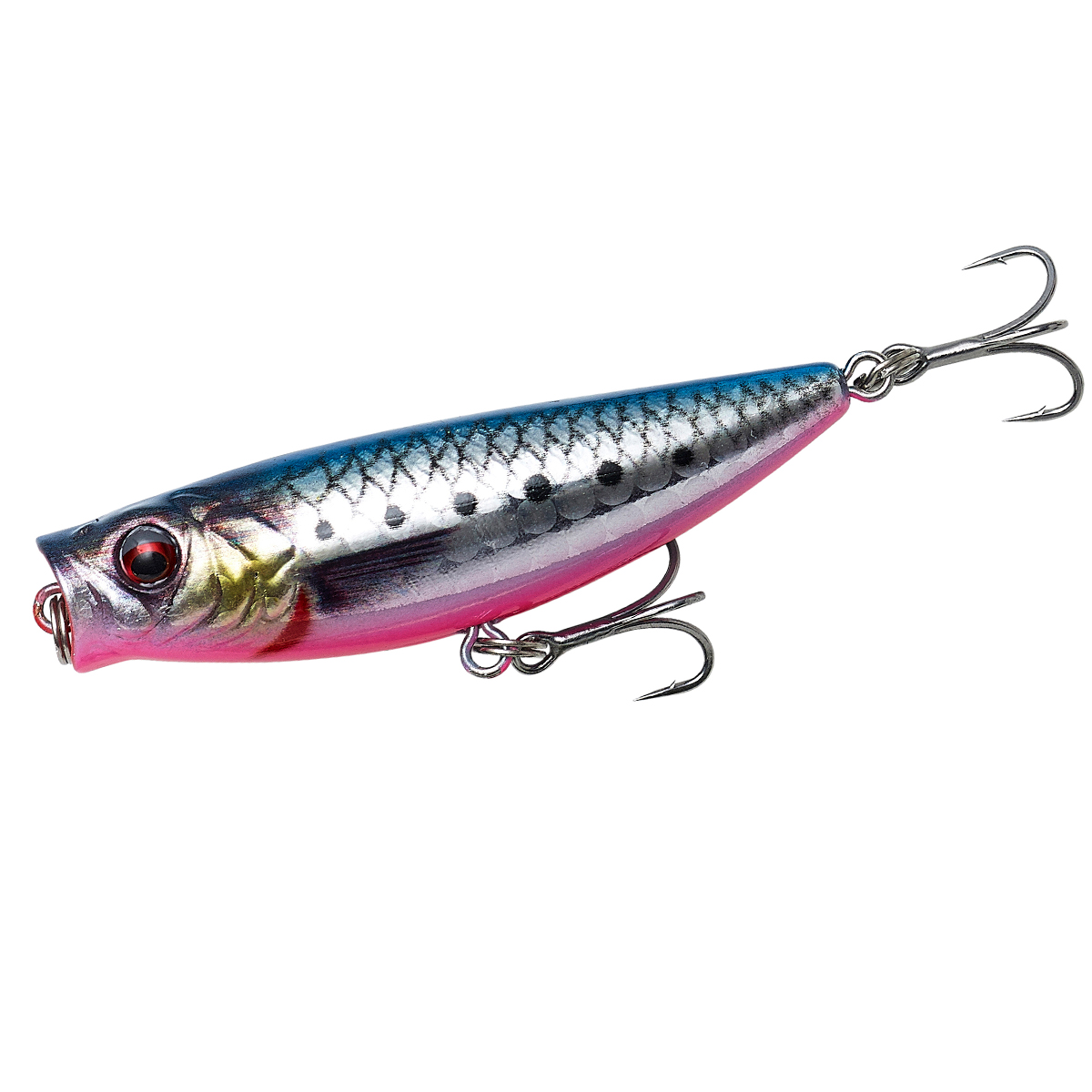 Воблер Savage Gear 3D Minnow Pop Walker 66mm 8g Floating #Pink Barracuda Php фото 3