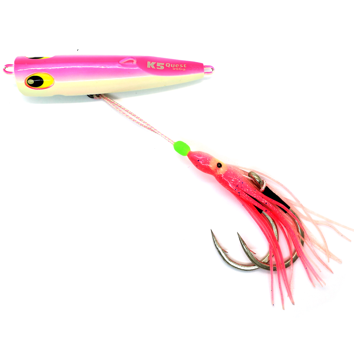 Пількер Pro-Hunter K5 Quest 300g #06 Lumo Pink on back