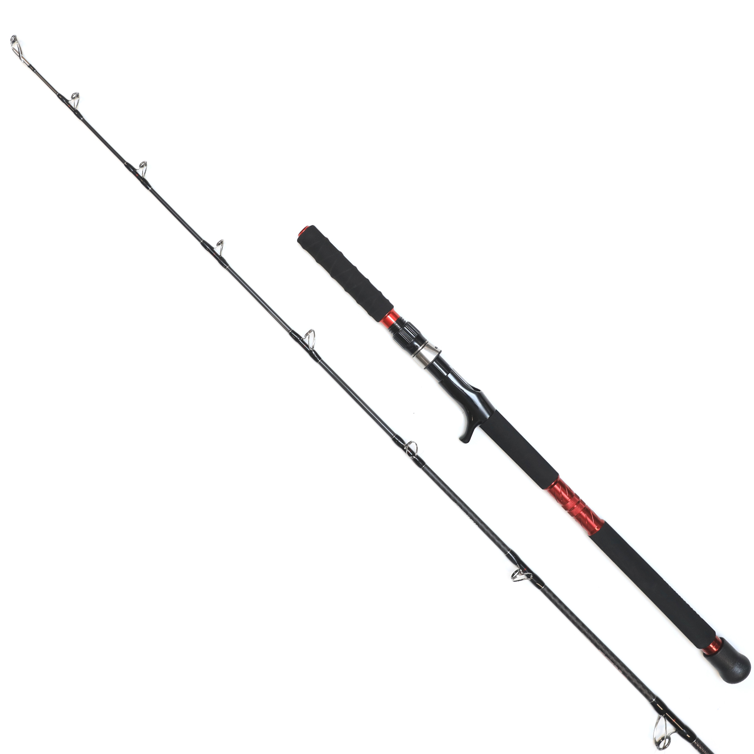 Спінінг Pro-Hunter Norwegian Big Game Rod TNB-662H 198cm 400-1200g #Red