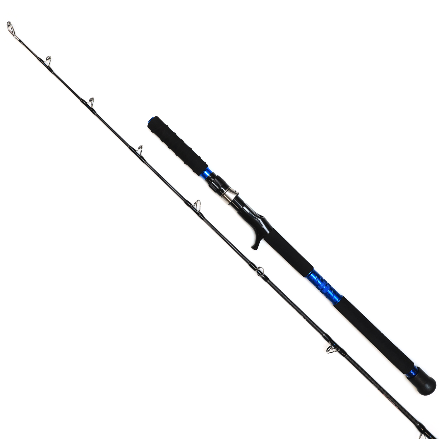 Спінінг Pro-HunterT-rux Norwegian Big Game Rod TNB-662MH 198cm 300-900g #Blue