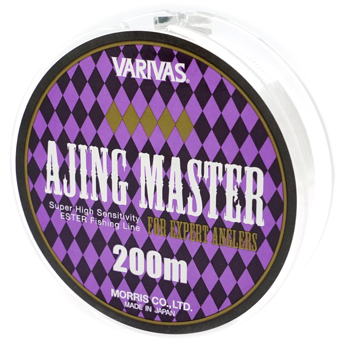 Леска Varivas Ajing Master Ester 200m 0.64kg 0.09mm