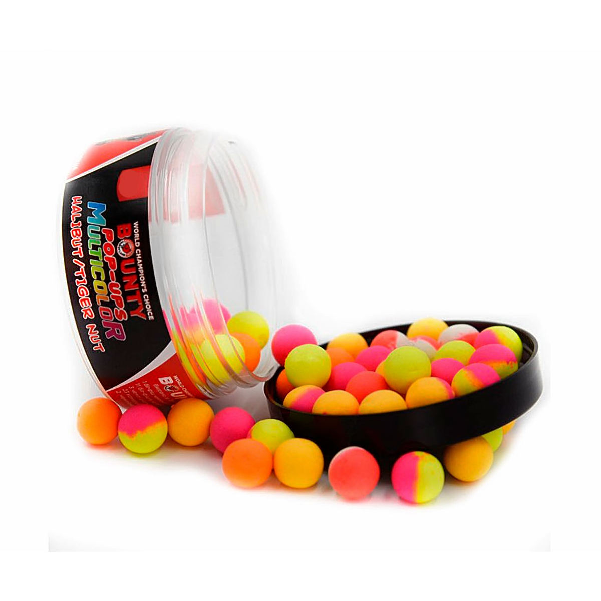 Бойлы Bounty Pop-Up Multicolor Halibut/ Tiger Nut 8mm 55pc