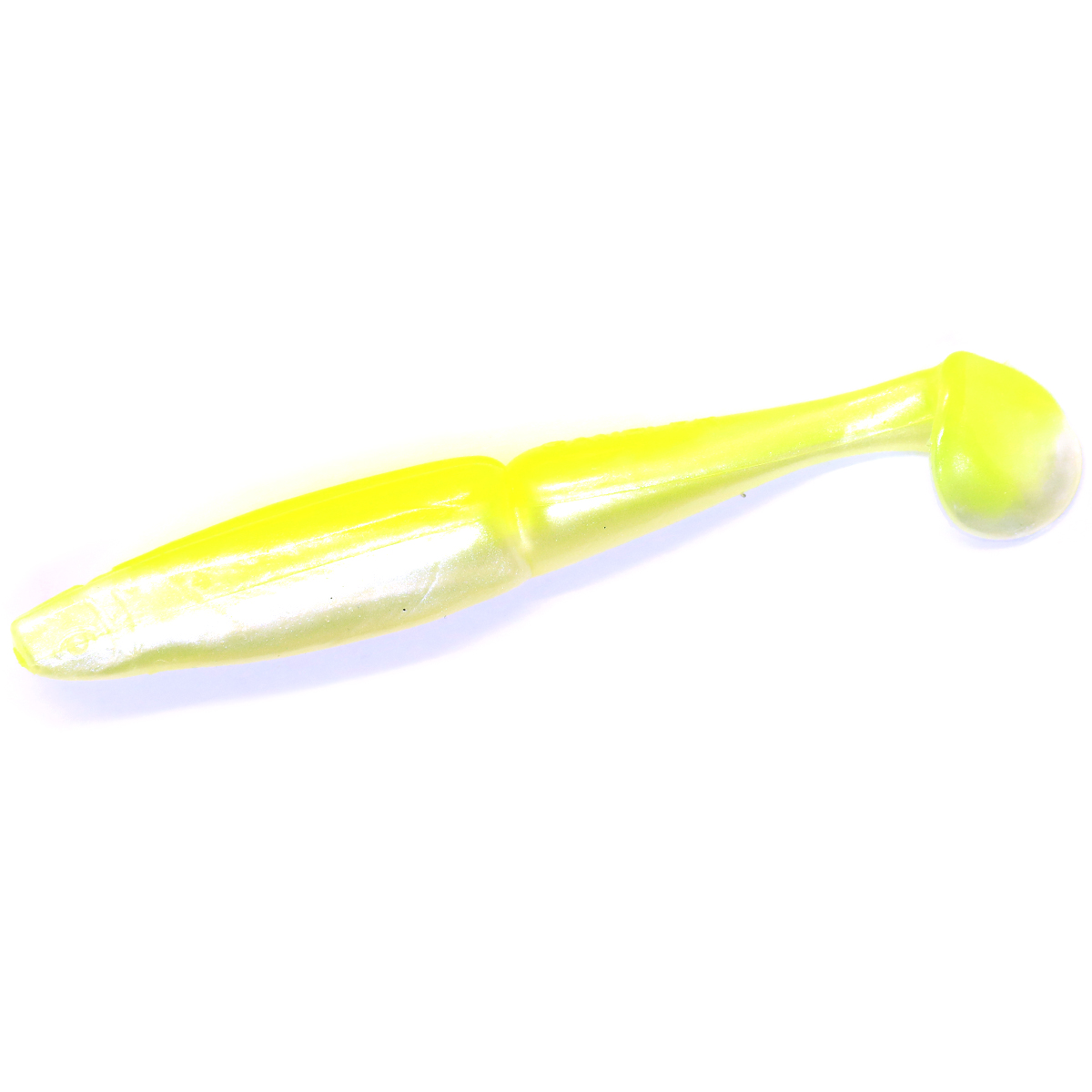 Силікон Gambler 5.25" Big EZ #Chartreuse Shad 5pc