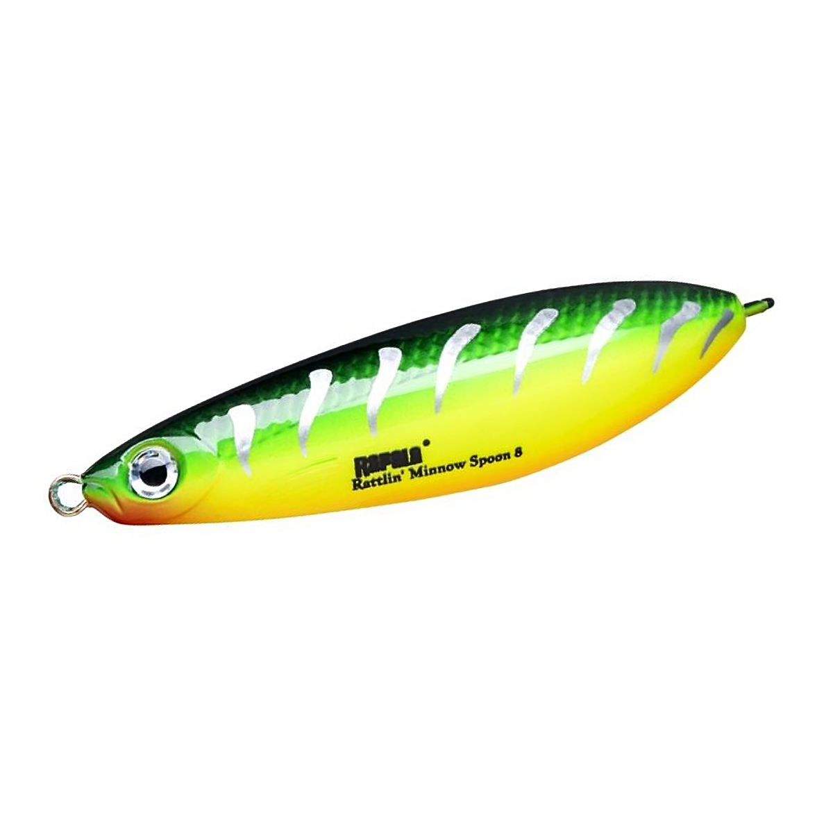 Блесна Rapala Minnow Spoon 80mm 16g #FRB