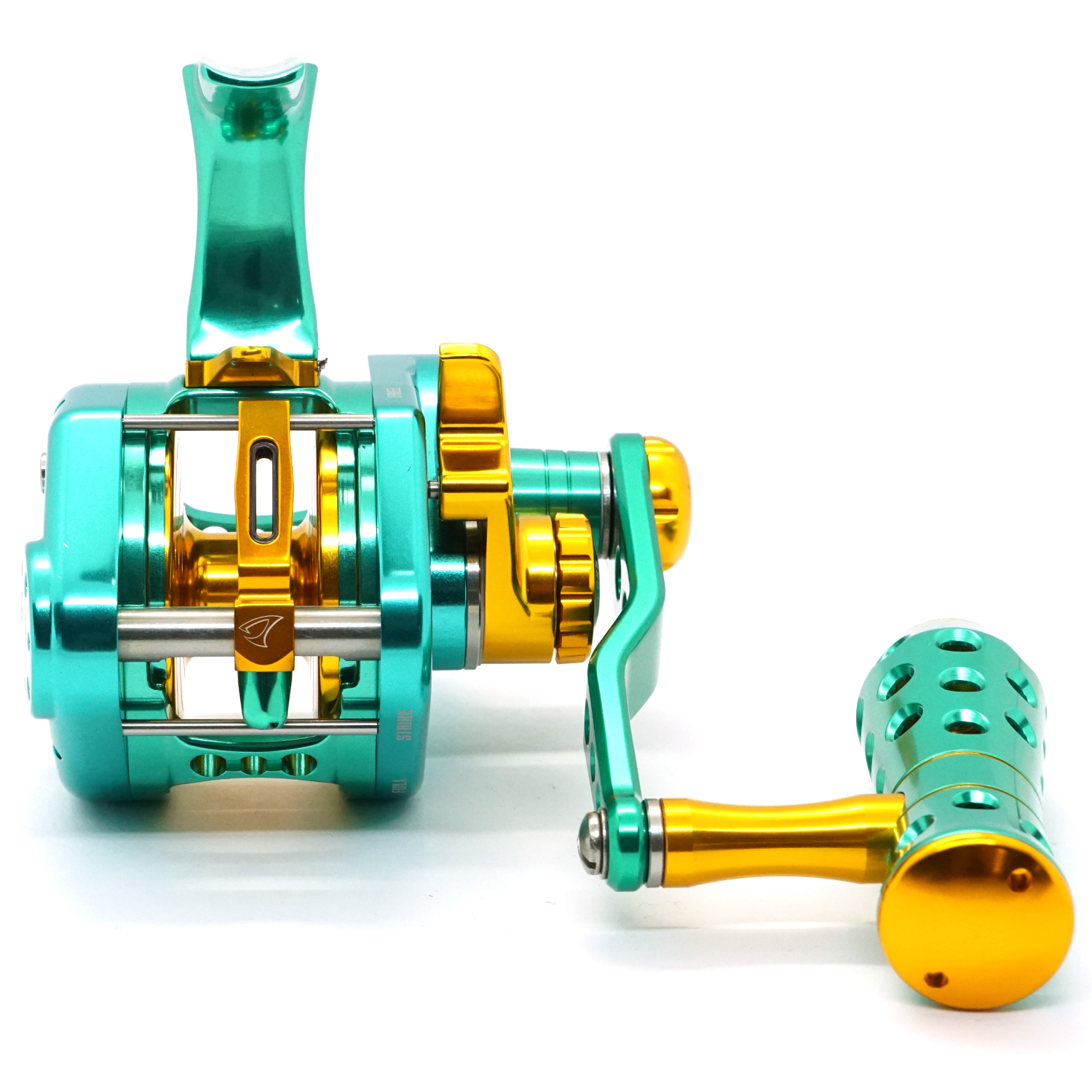 Катушка Jigging Master Underhead Yellow Fin Special #PE3 (LH) Reel Green/Gold фото 5