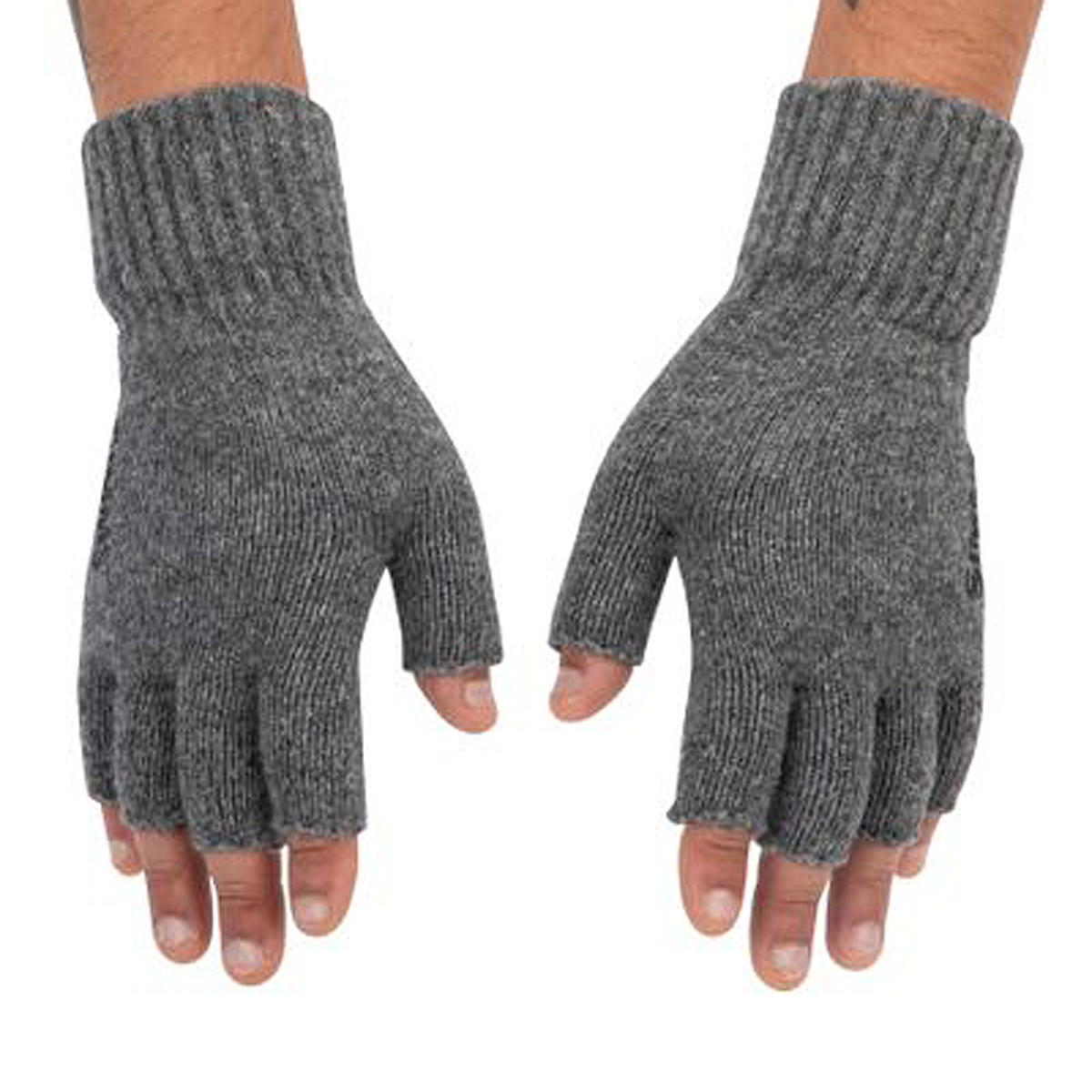 Рукавички Simms Wool Half Finger Glove Steel S/M фото 4