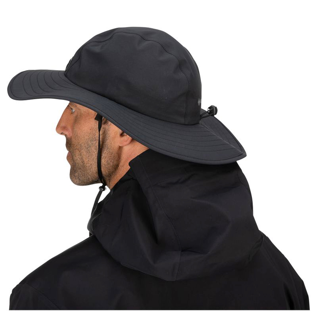 Панама Simms Gore-Tex Guide Sombrero Black фото 4