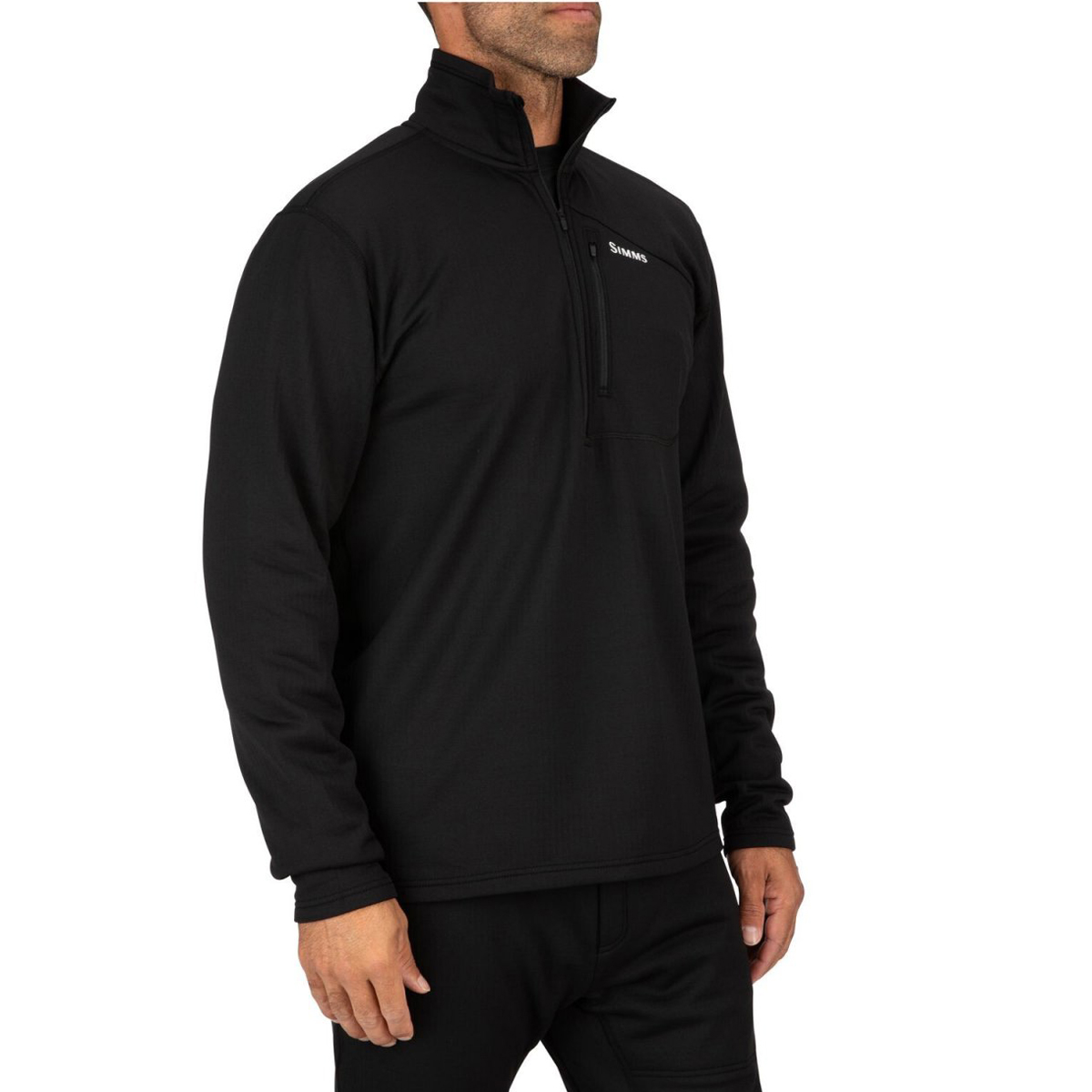 Реглан Simms Thermal 1/4 Zip Top Black L фото 4