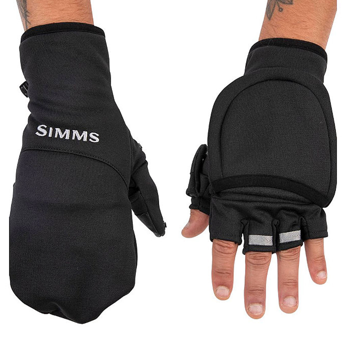 Рукавички Simms Freestone Foldover Mitt Black M фото 2