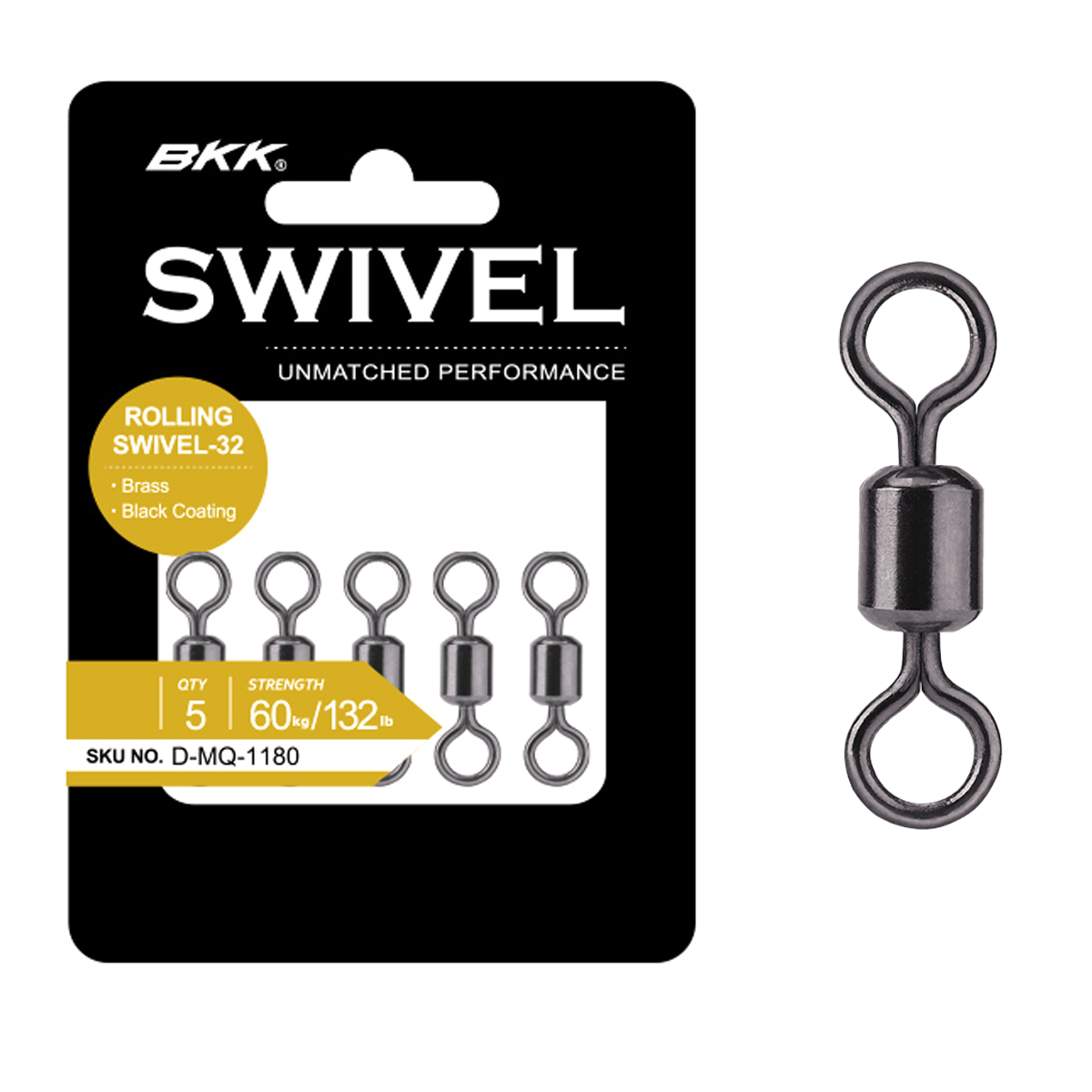 Вертлюг BKK Rolling Swivel-32 #6 фото 2