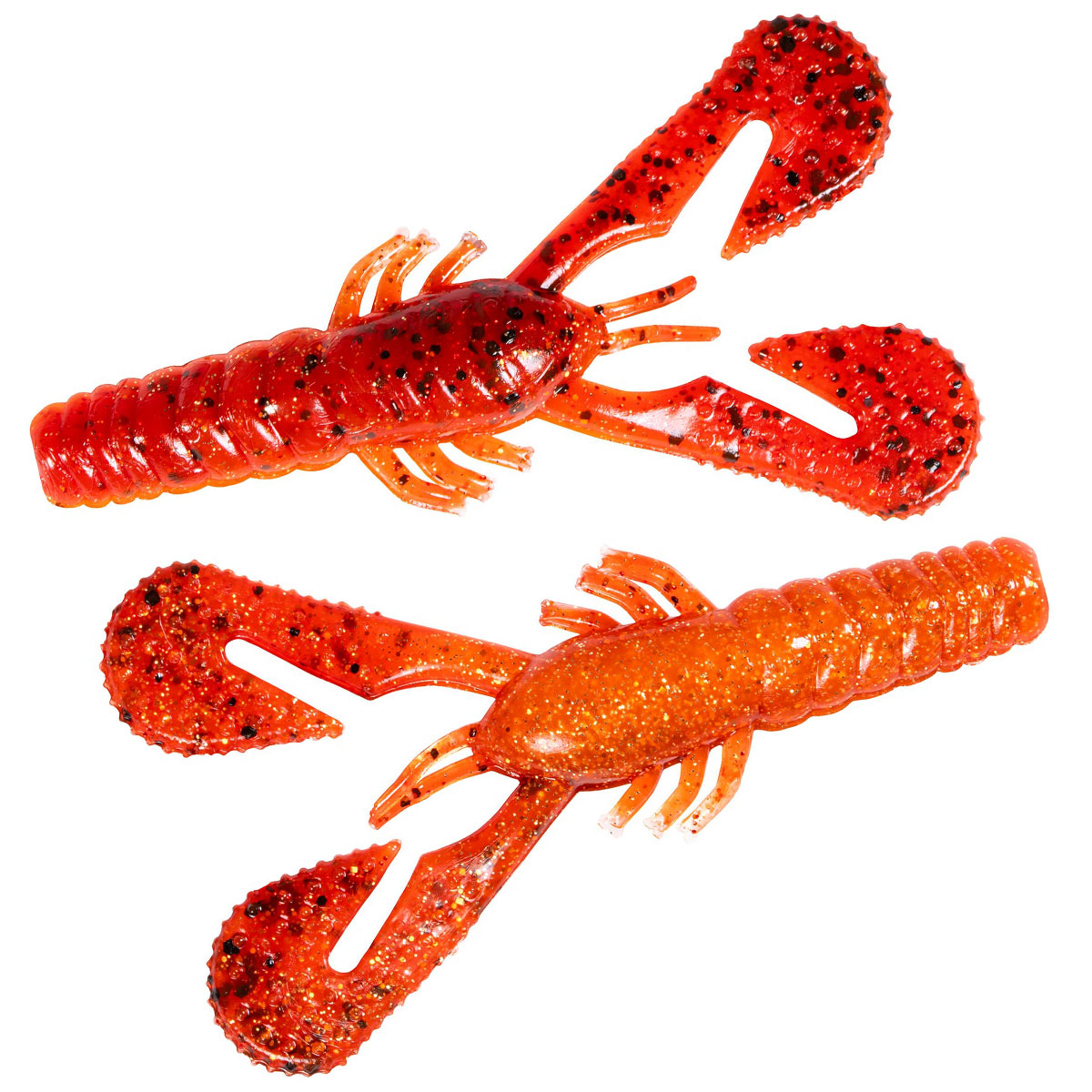 Плаваючий силікон ZMAN Turbo Crawz 4" 6pc #Fire Craw