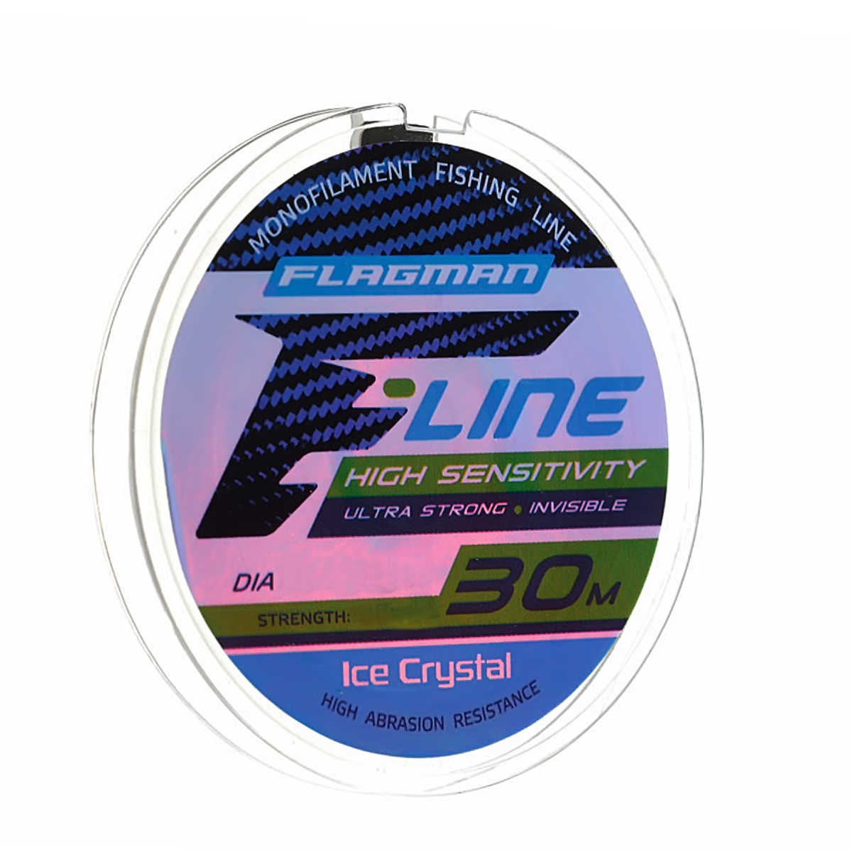 Жилка F-Line Ice Crystal 30m 0.20mm фото 2