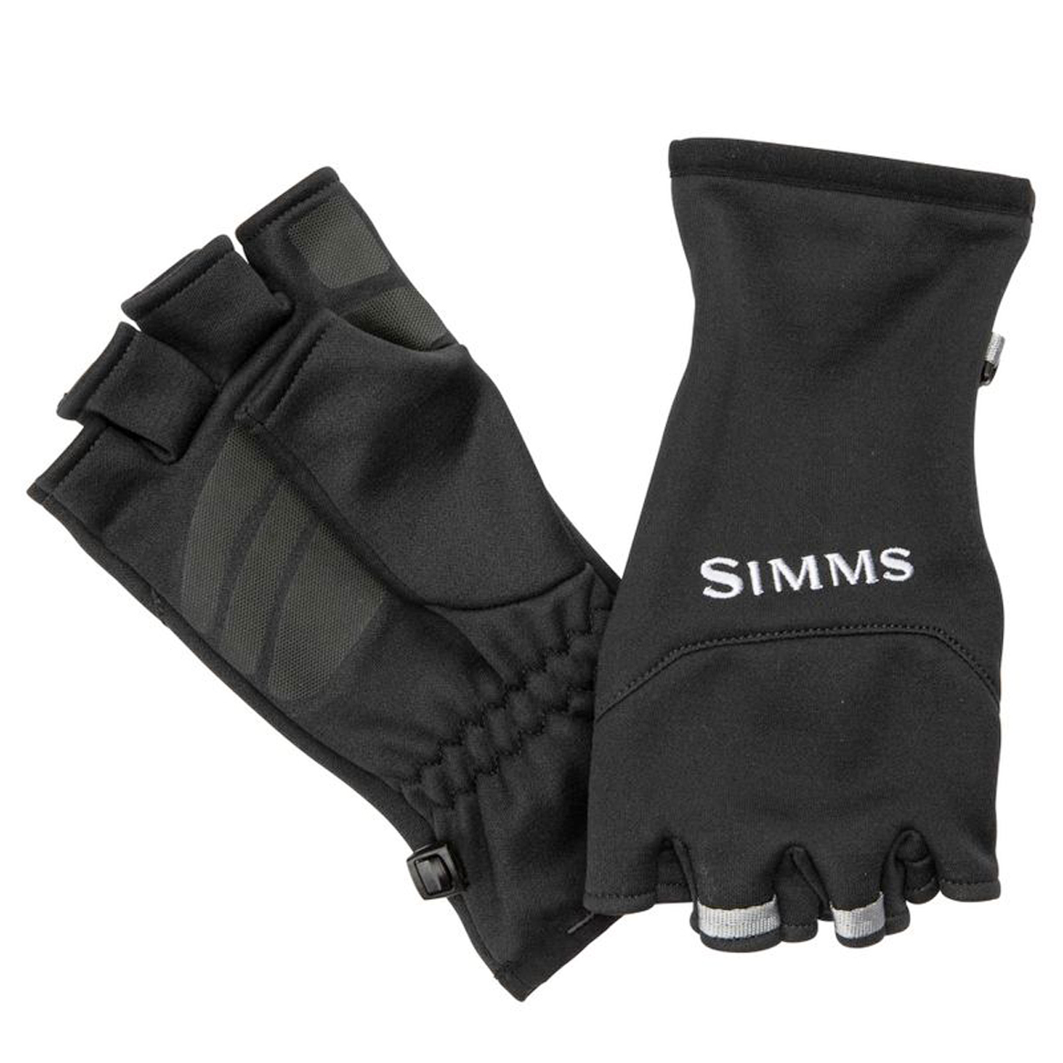 Перчатки Simms Freestone Half Finger Black M фото 2