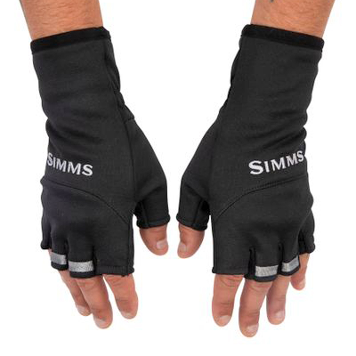Перчатки Simms Freestone Half Finger Black L фото 4