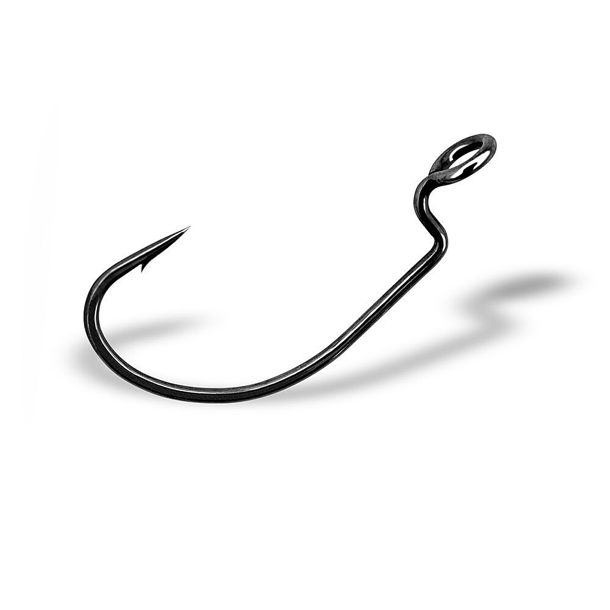 Офсетный крючок Gurza Worm 101 LE #1/0 BN 4pc фото 2