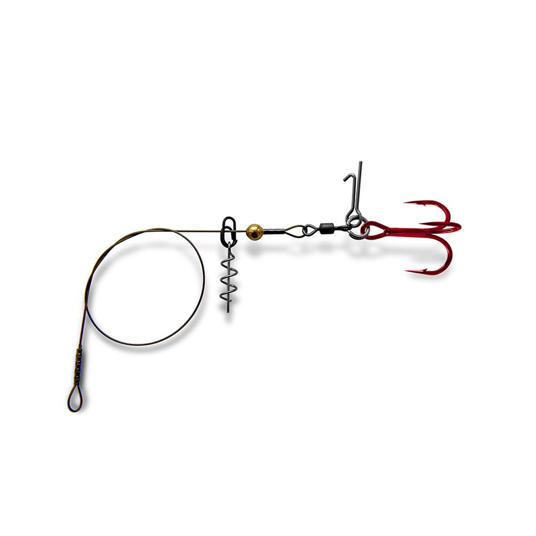 Монтаж Под Силикон Gurza Stinger Pike Rig ST36 #1 Red