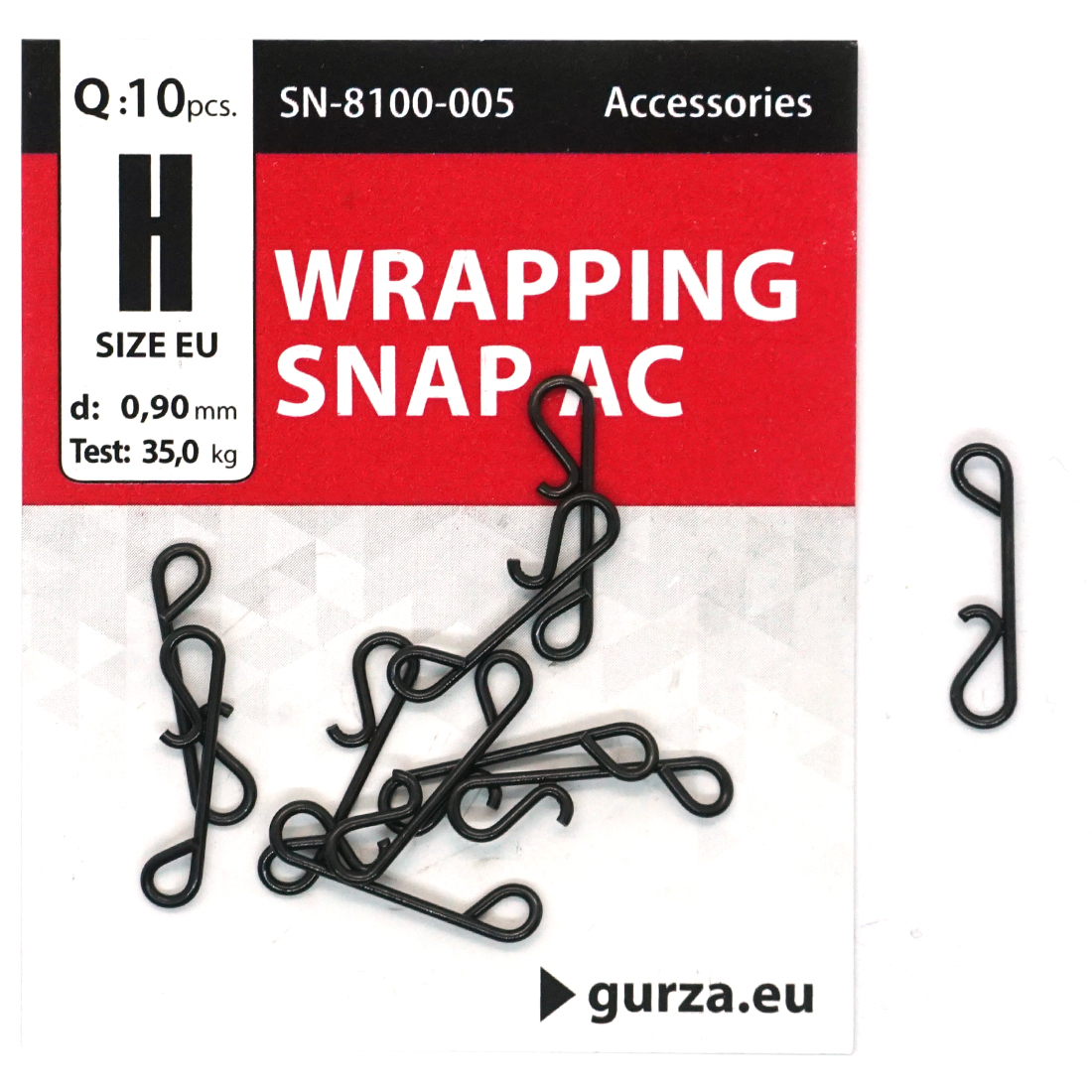 Безвузлівка Gurza Wrapping Snap Ac #H 10pc