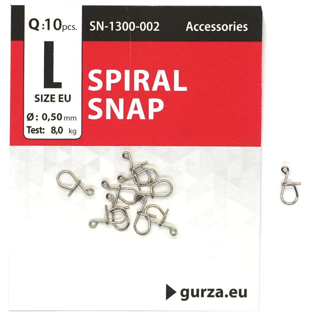 Застібки Gurza Spiral Snap #L 10pc