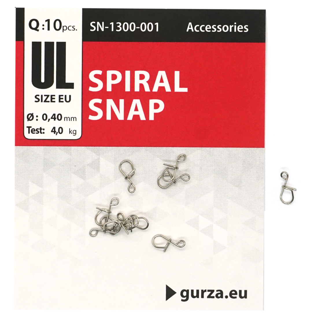 Застібки Gurza Spiral Snap #UL 10pc