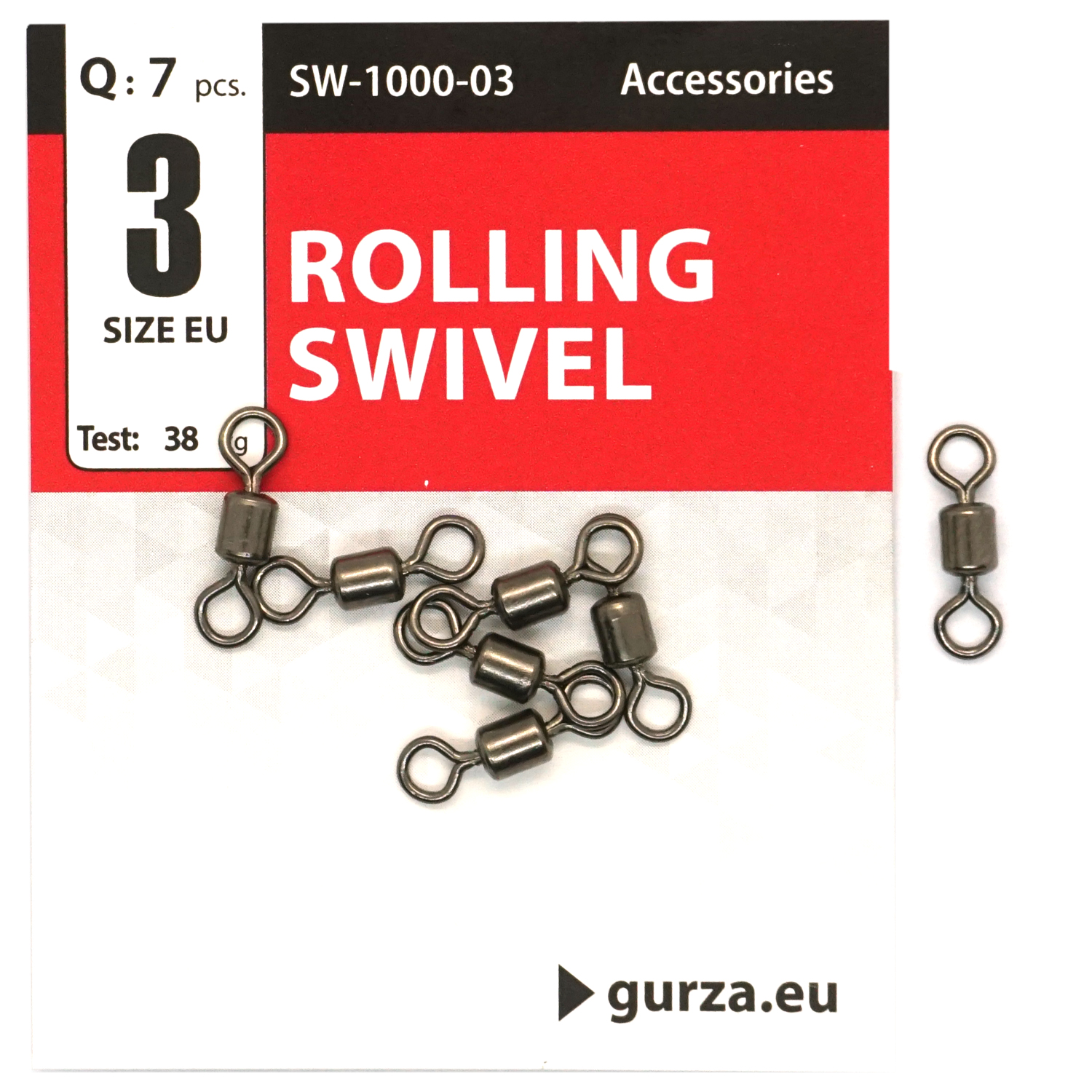 Вертлюг Gurza Rolling Swivel BN #3 7pc