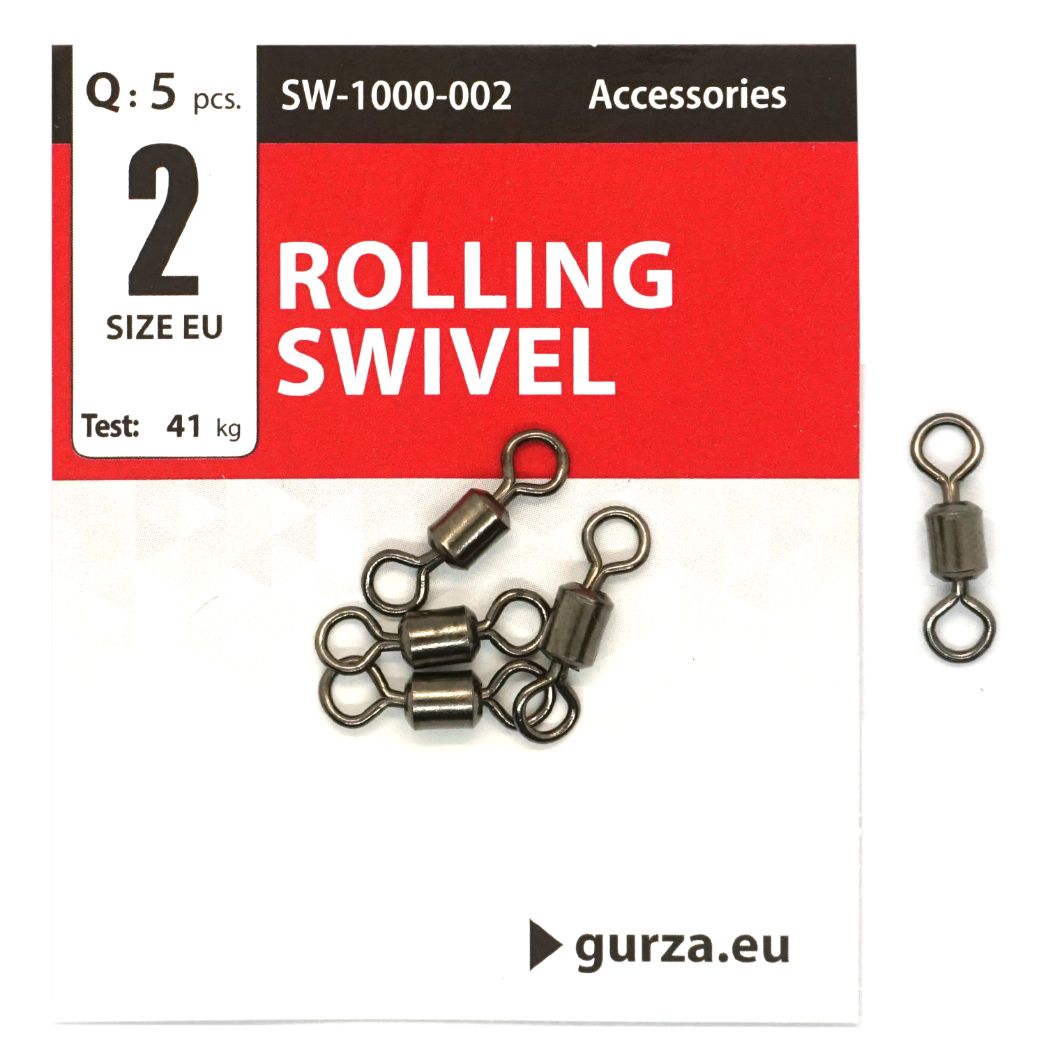 Вертлюг Gurza Rolling Swivel BN #2 5pc