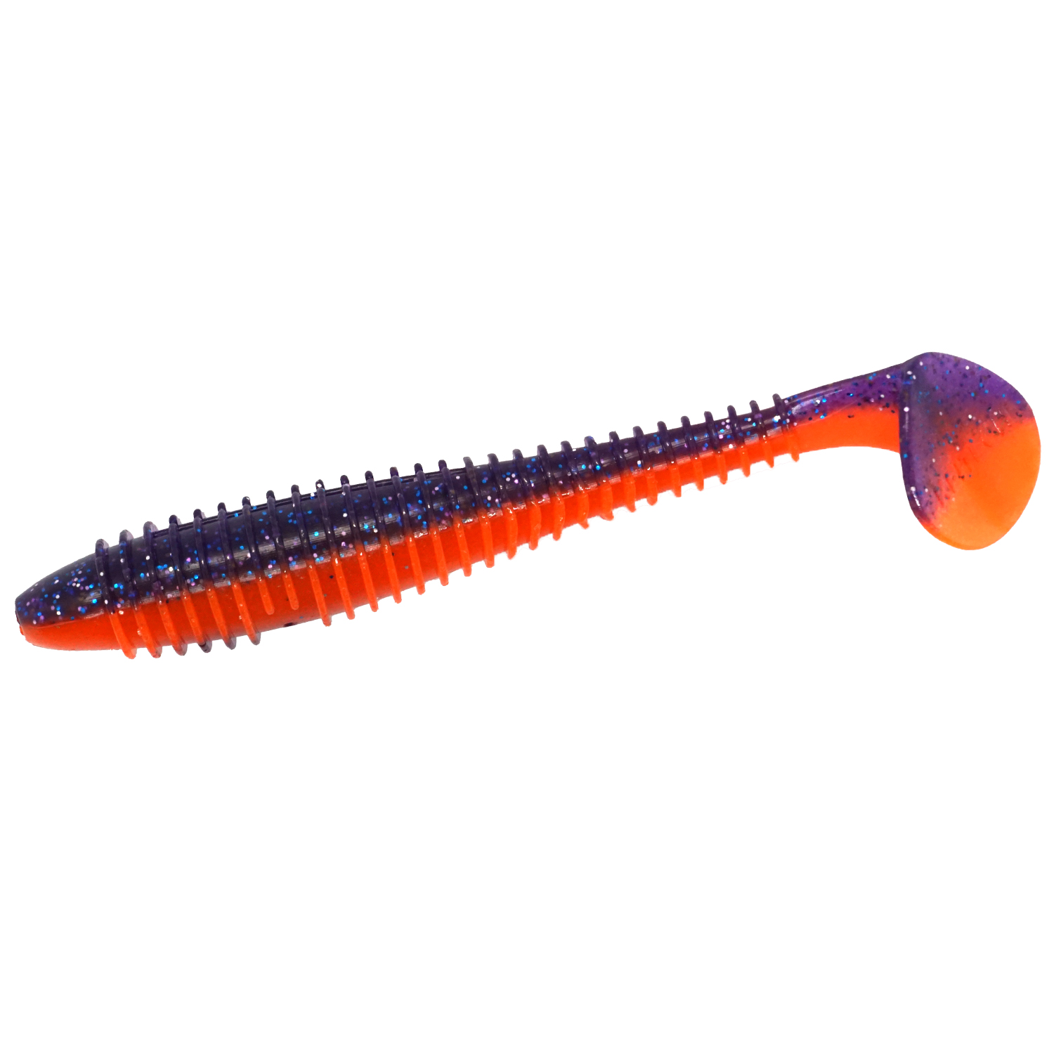 Силікон Keitech Swing Impact FAT 4.8'' pal#06 Violet Lime Berry фото 17