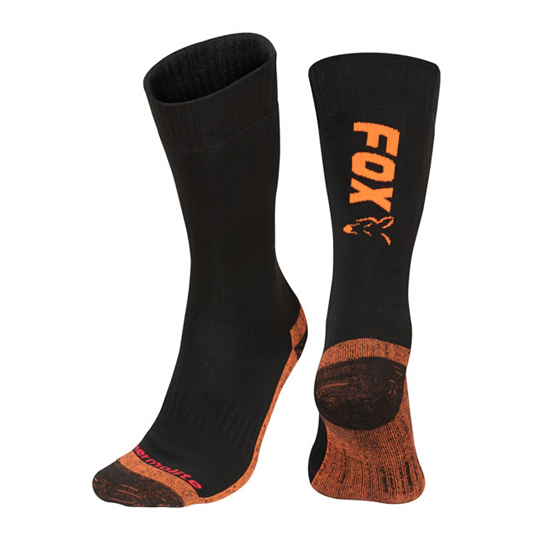 Носки Fox Carp Black/Orange Thermolite Long Sock 44-47