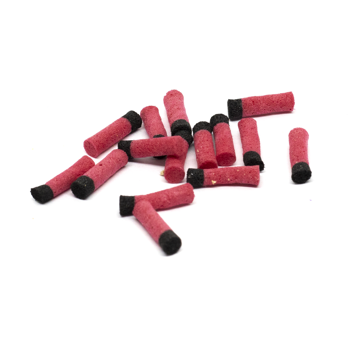 Приманка Python EVA чорно-червона Ø 3mm 0.8cm 15pc