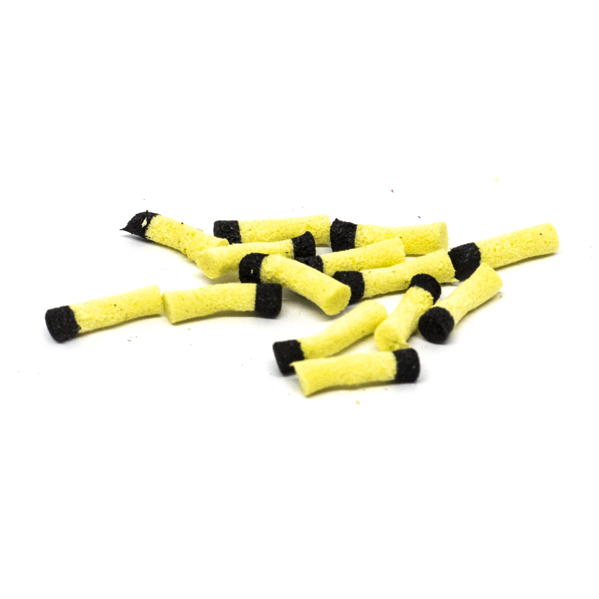 Приманка Python EVA чорно-жовта Ø 3mm 0.8cm 15pc
