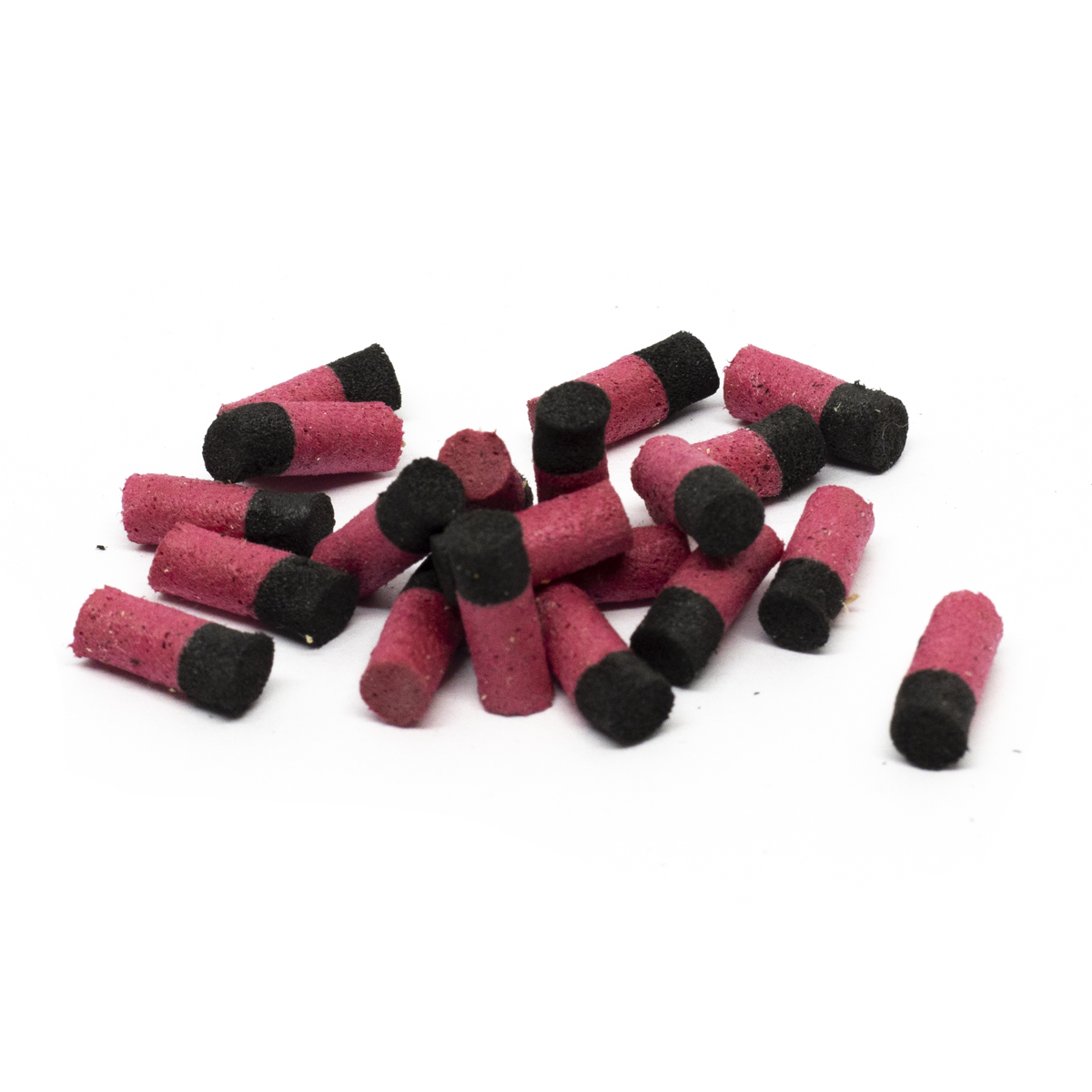 Приманка Python EVA чорно-червона Ø 4mm 0.8cm 20pc