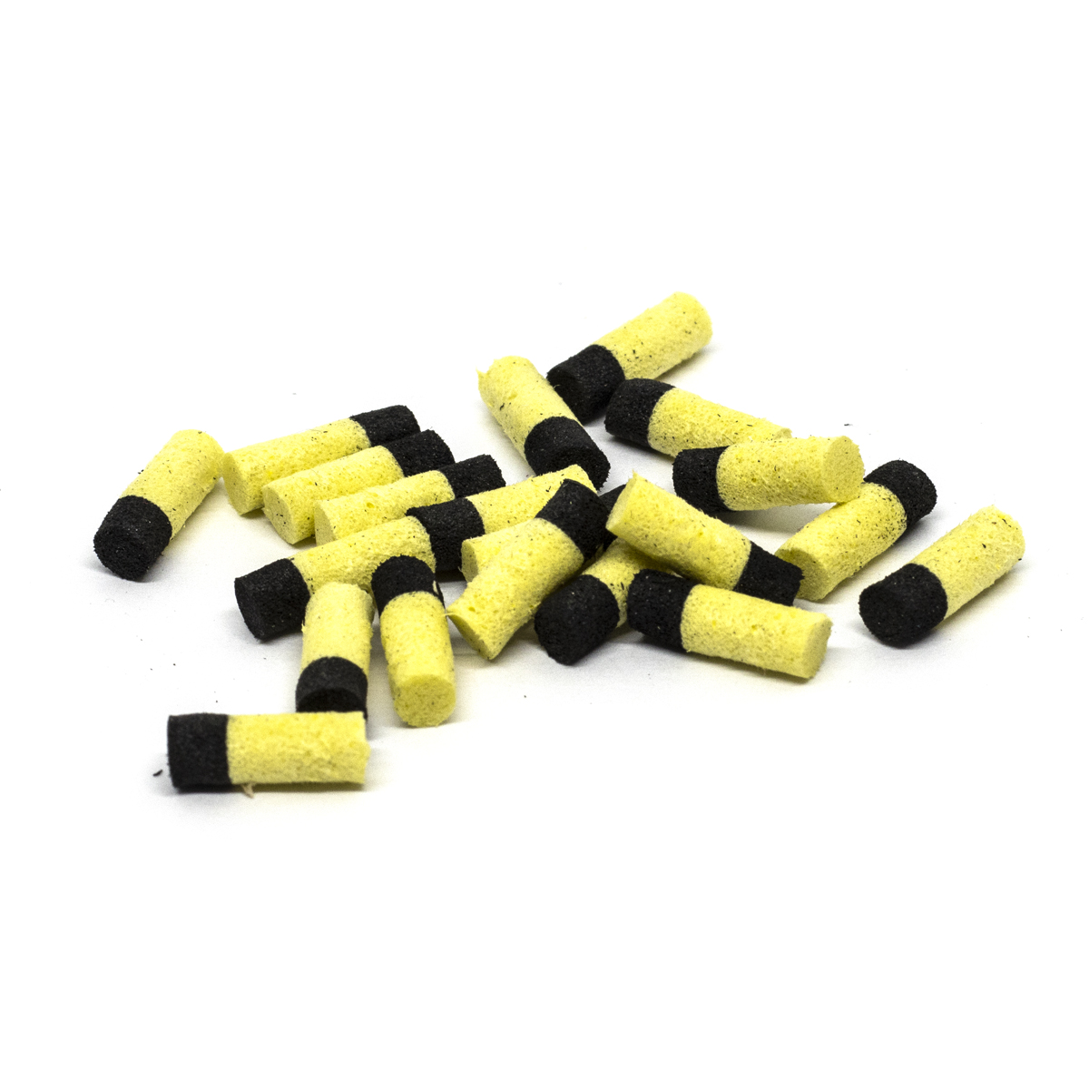 Приманка Python EVA чорно-жовта Ø 4mm 0.8cm 20pc
