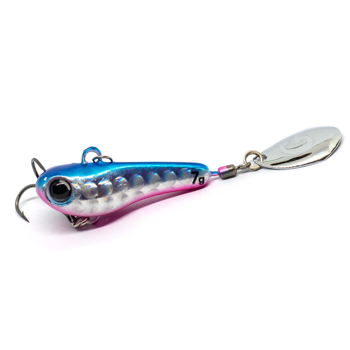 Тейл-спінер Jackall Good Meal Spin 58mm 7g #Blue Pink