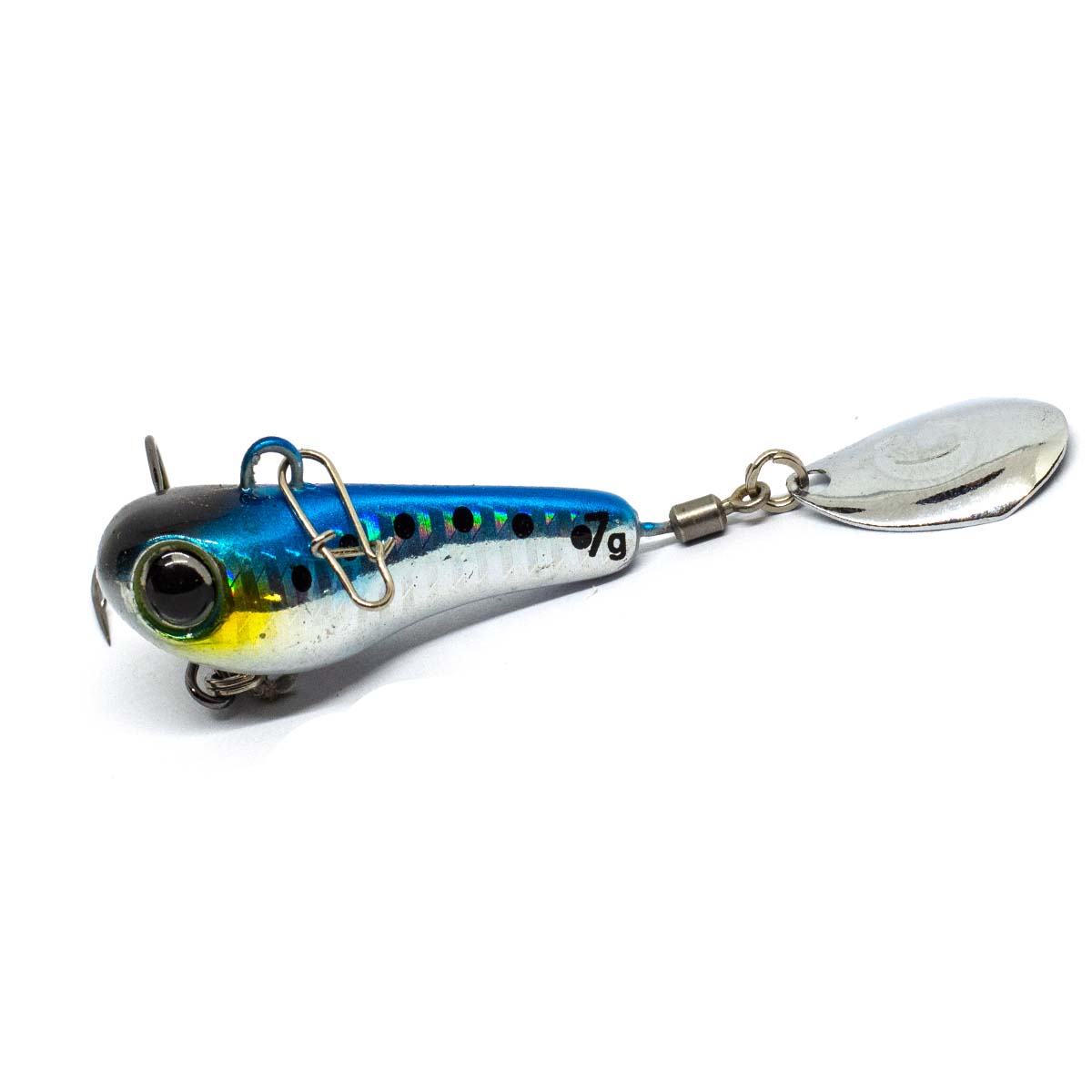 Тейл-спінер Jackall Good Meal Spin 58mm 7g #Iwashi/Slim Border Holo