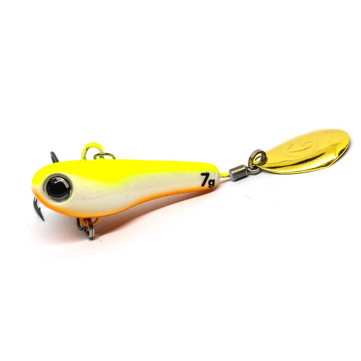 Тейл-спінер Jackall Good Meal Spin 58mm 7g #Yellow Chart