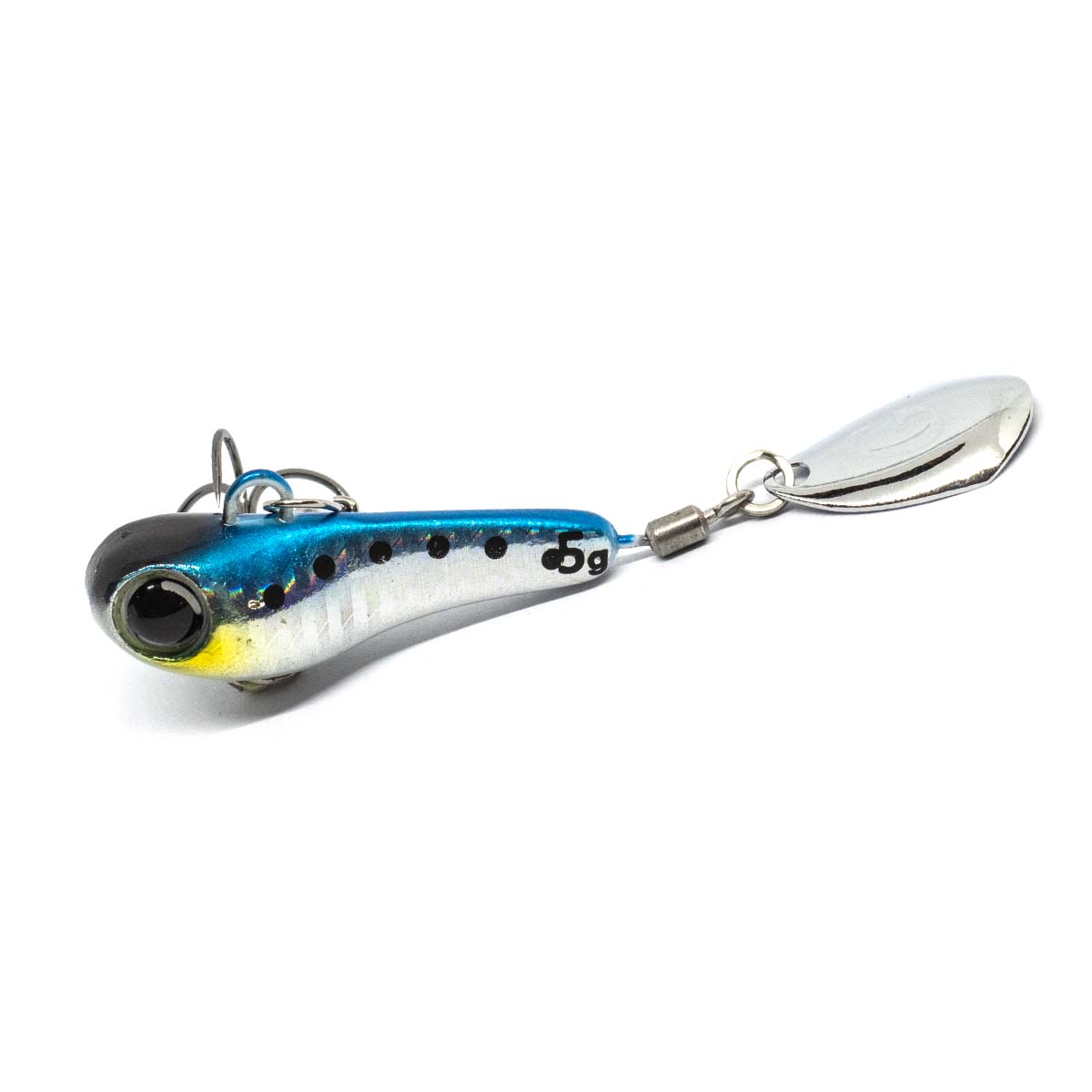 Тейл-спінер Jackall Good Meal Spin 52mm 5g #Iwashi/Slim Border Holo