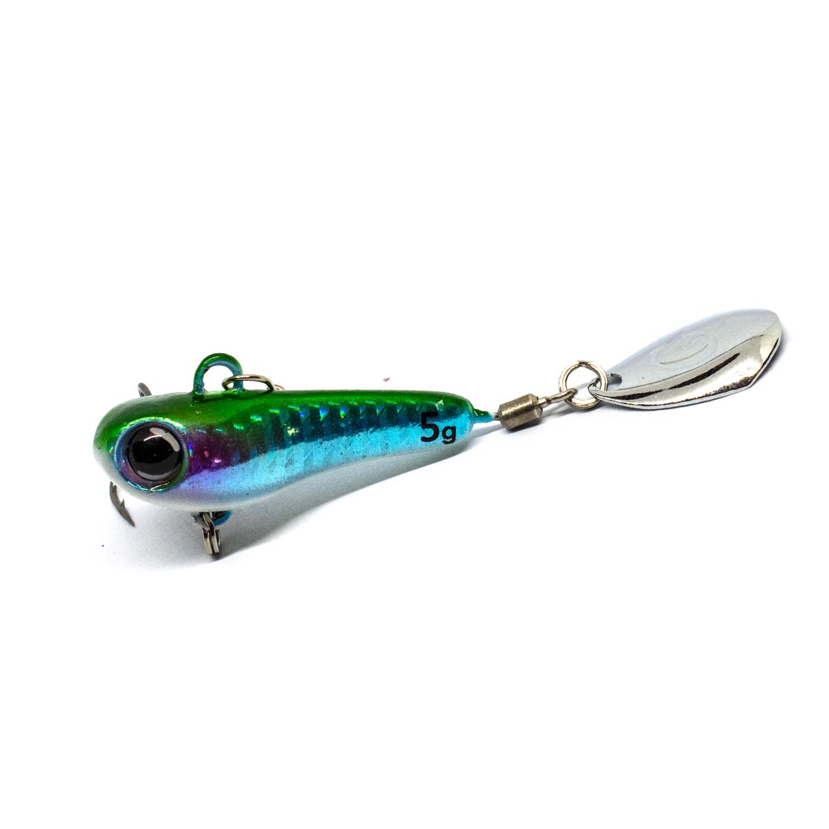 Тейл-спінер Jackall Good Meal Spin 52mm 5g #Lime Luminas/Glow