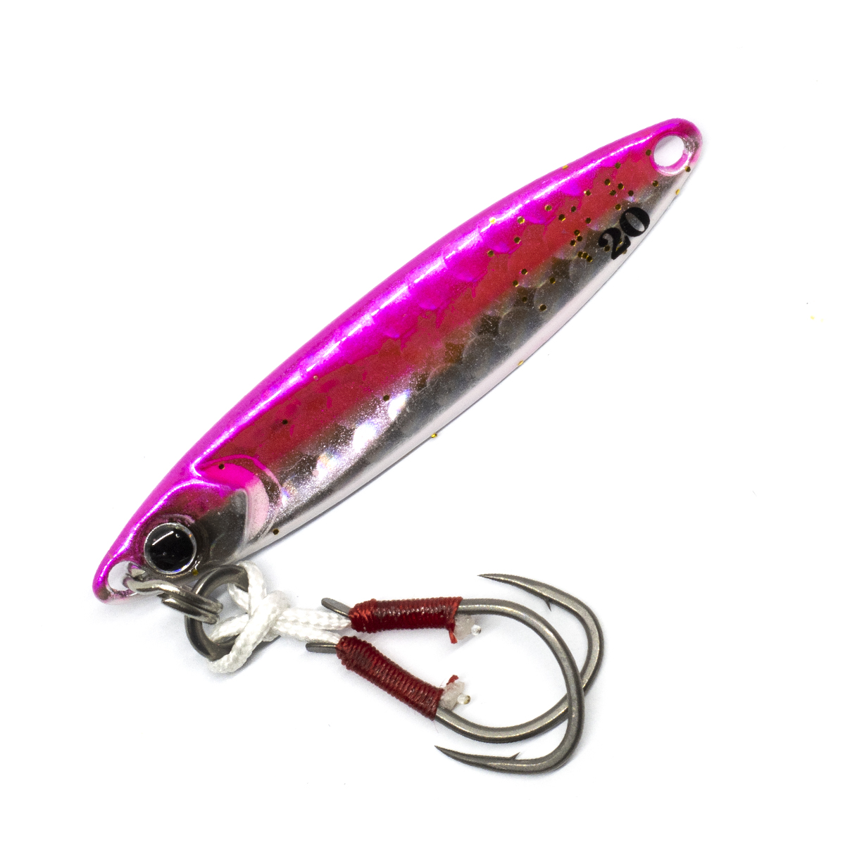 Пилькер Jackall Binbin Metal TG Slow 20g #Micro Pink