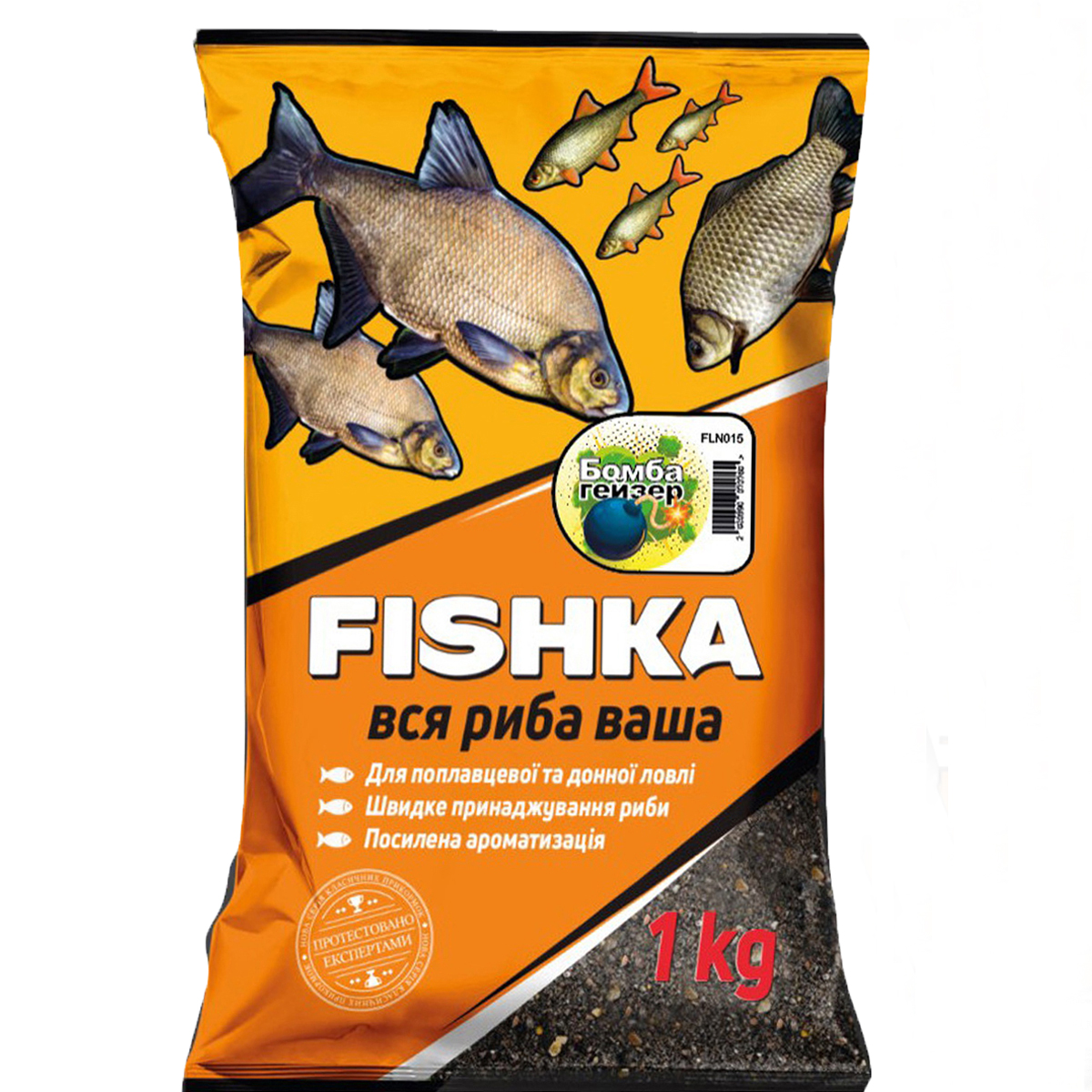 Прикормка Фишка бомба гейзер 1kg
