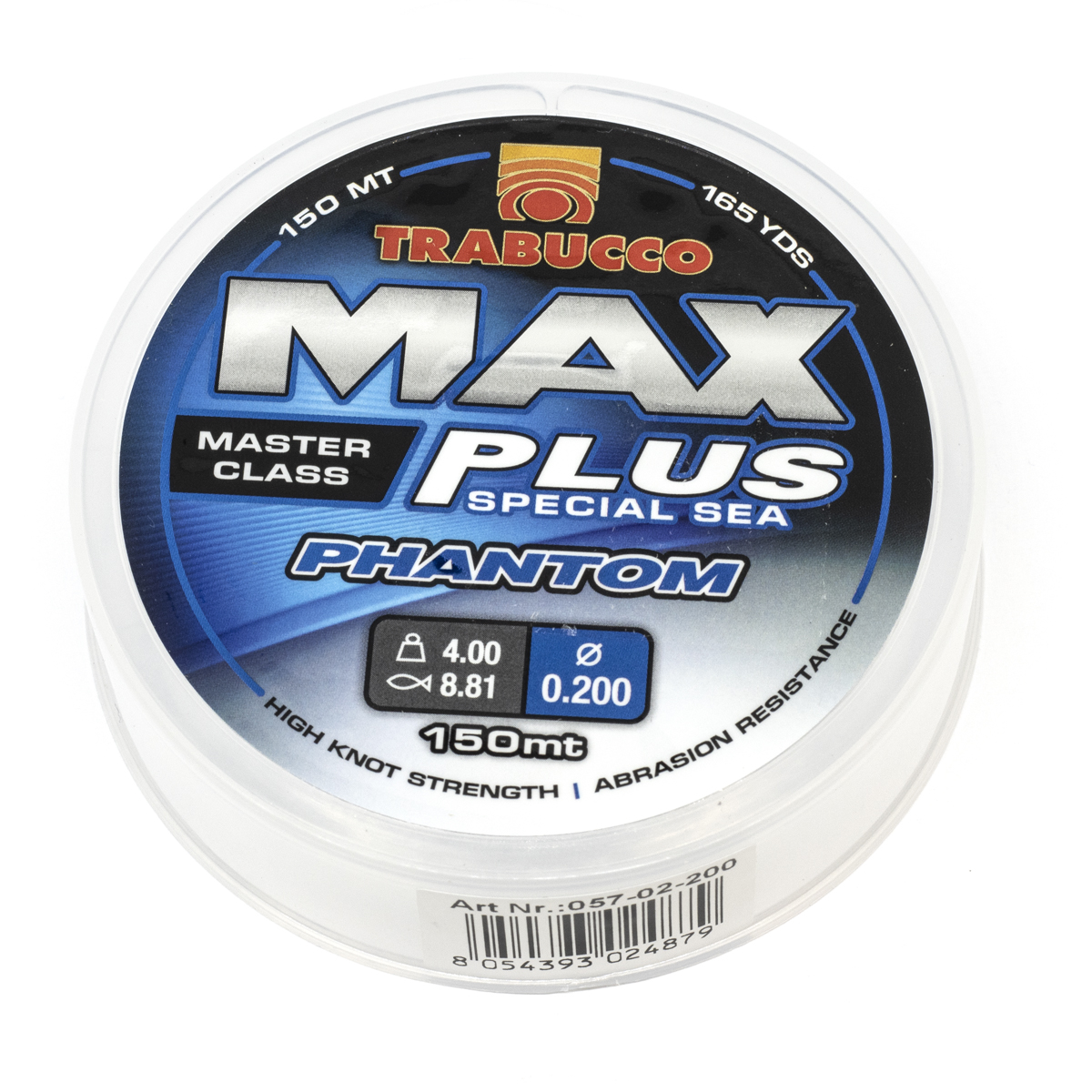 Жилка Trabucco Max Plus Phantom 150m 0.20mm 4kg