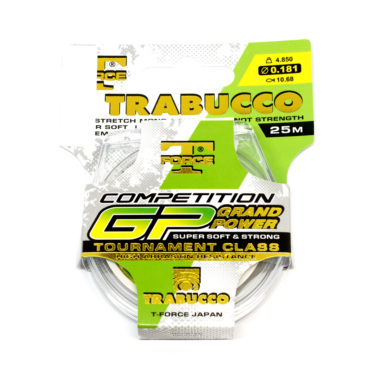Жилка Trabucco T-Force Competition GP Grand Power 25m 0.181mm 4.85kg