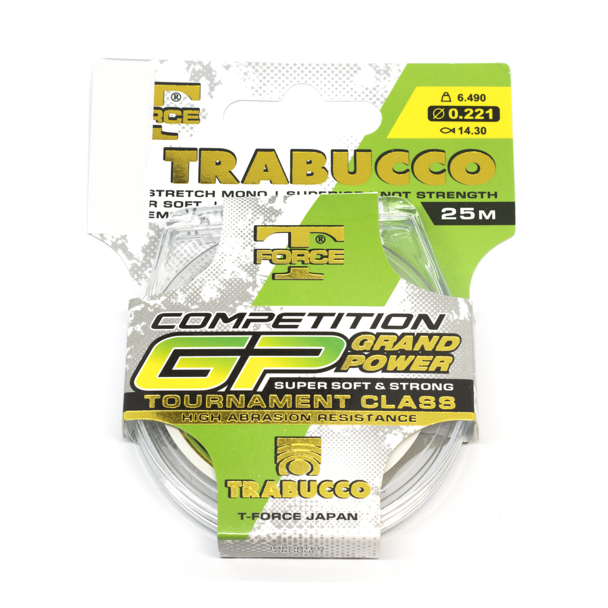 Жилка Trabucco T-Force Competition GP Grand Power 25m 0.221mm 6.49kg