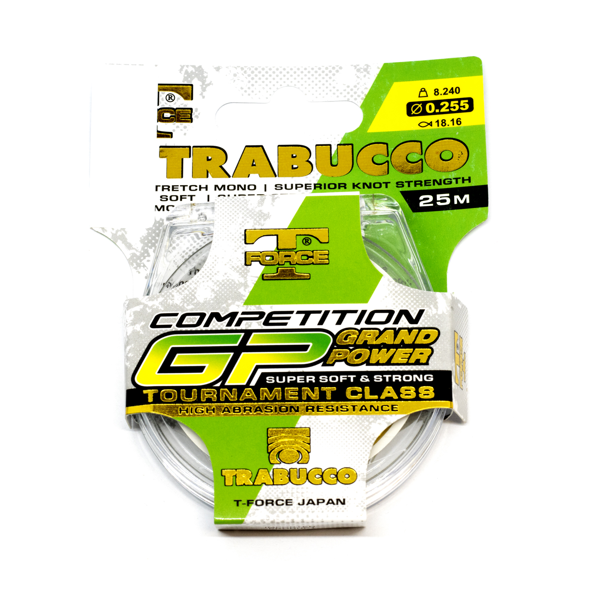 Жилка Trabucco T-Force Competition GP Grand Power 25m 0.255mm 8.24kg