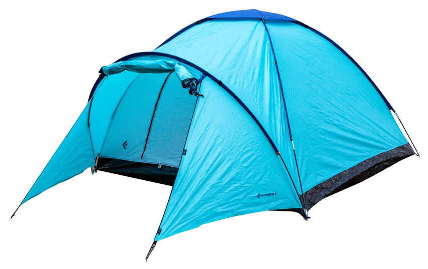 Намет Forrest Halt 3" 3х-мiсний (100+210)х210х130cm PU1200mm 2.85kg