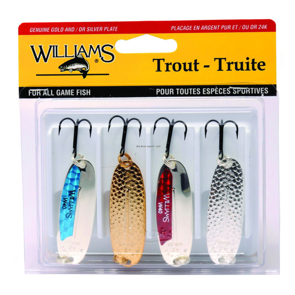 Набор блесен Williams Trout 4-Pack Williams Kit