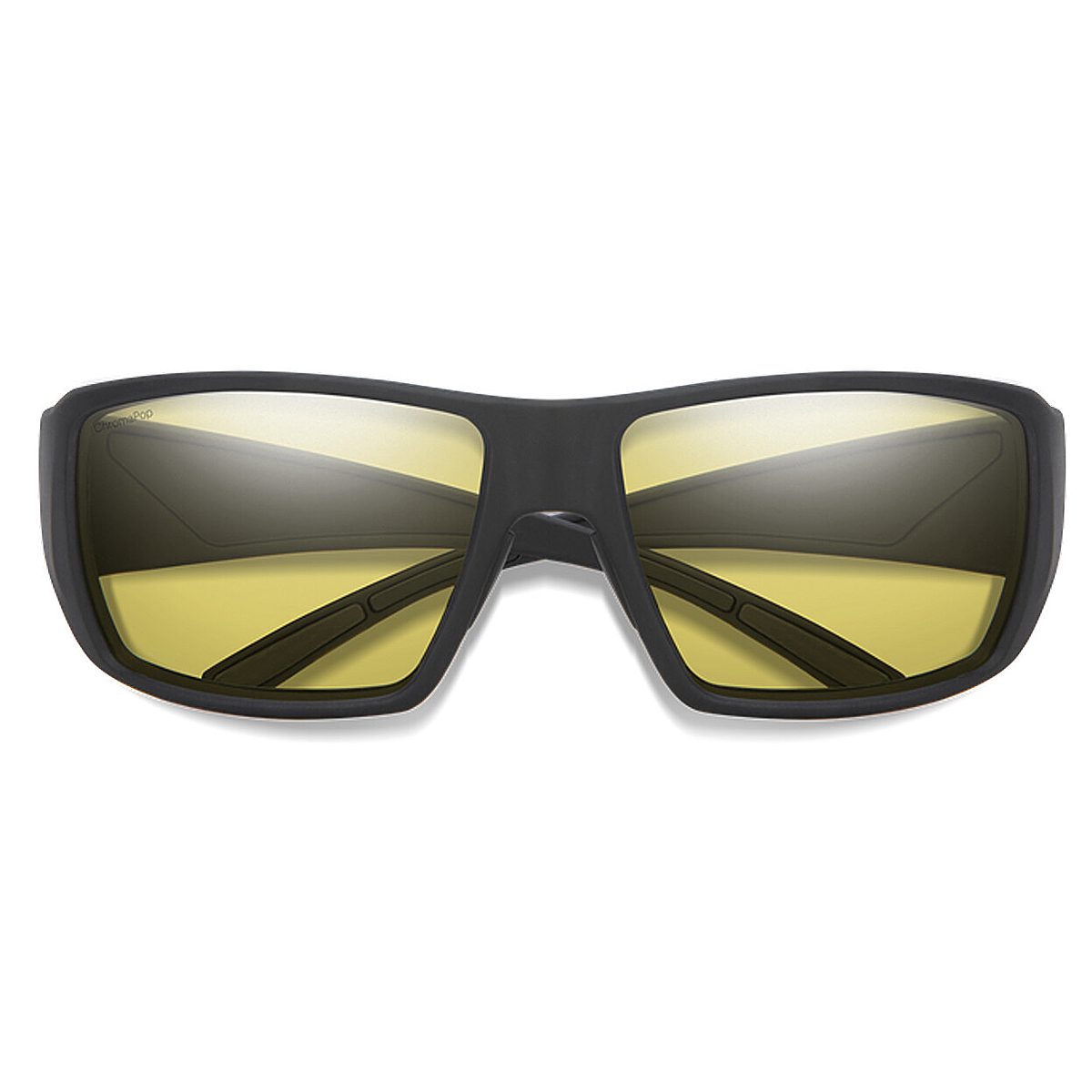 Очки солнцезащитные Smith Optics Guide's Choice Matte Black Polar Low Light Yellow фото 3