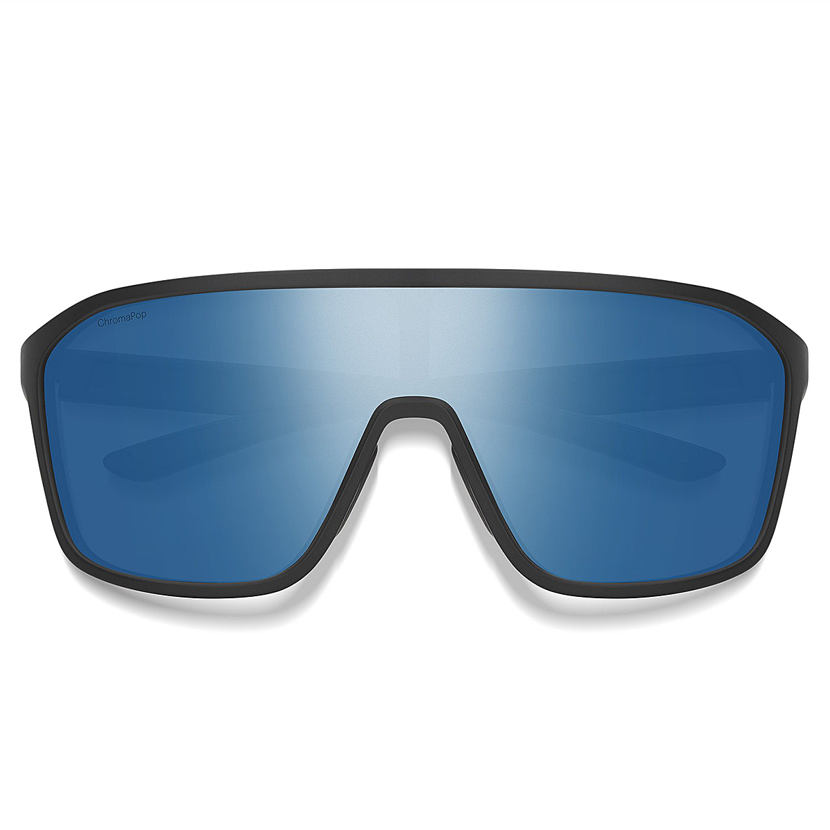 Очки солнцезащитные Smith Optics Boomtown Matte Black Polar Blue Mirror фото 3