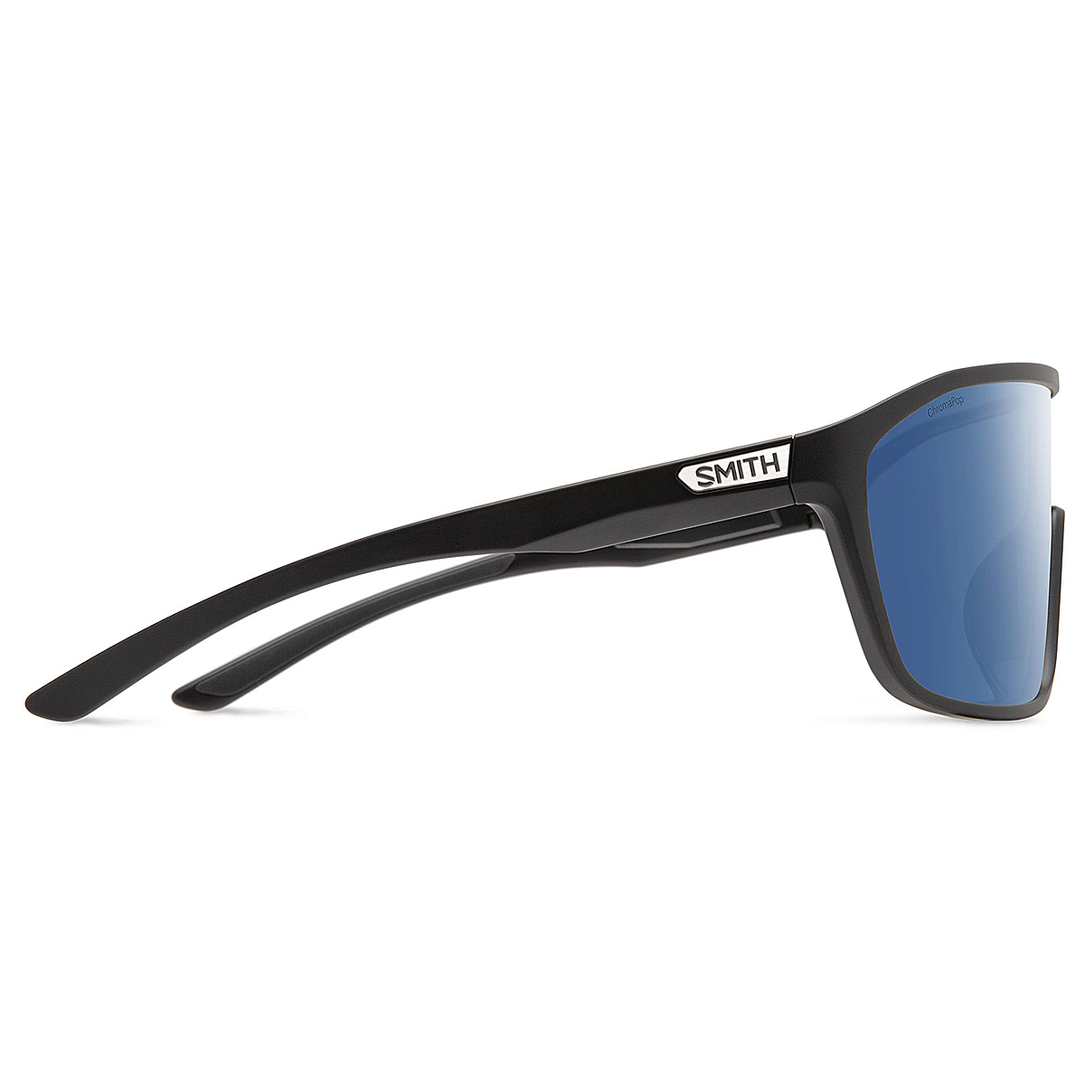 Очки солнцезащитные Smith Optics Boomtown Matte Black Polar Blue Mirror фото 4