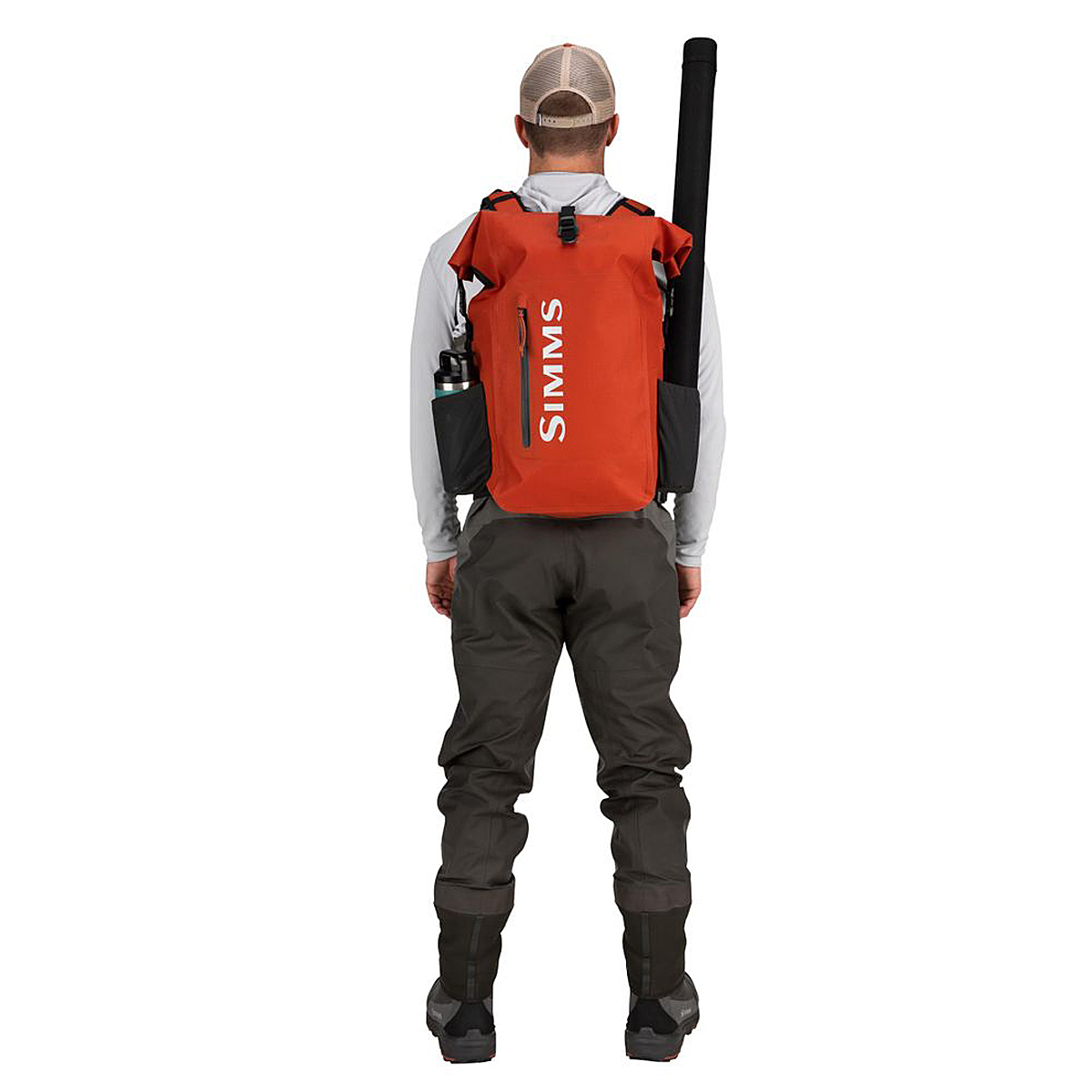 Рюкзак Simms Dry Creek Rolltop Backpack  Simms Orange фото 3