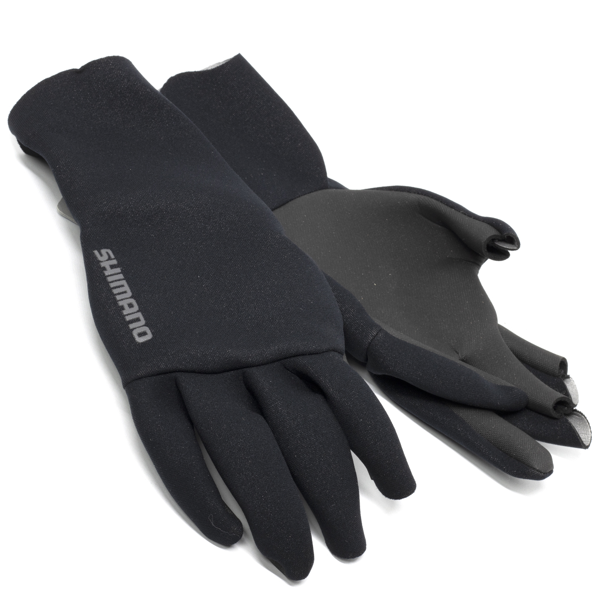 Рукавички Shimano Chloroprene EXS 3 Cut Gloves M black