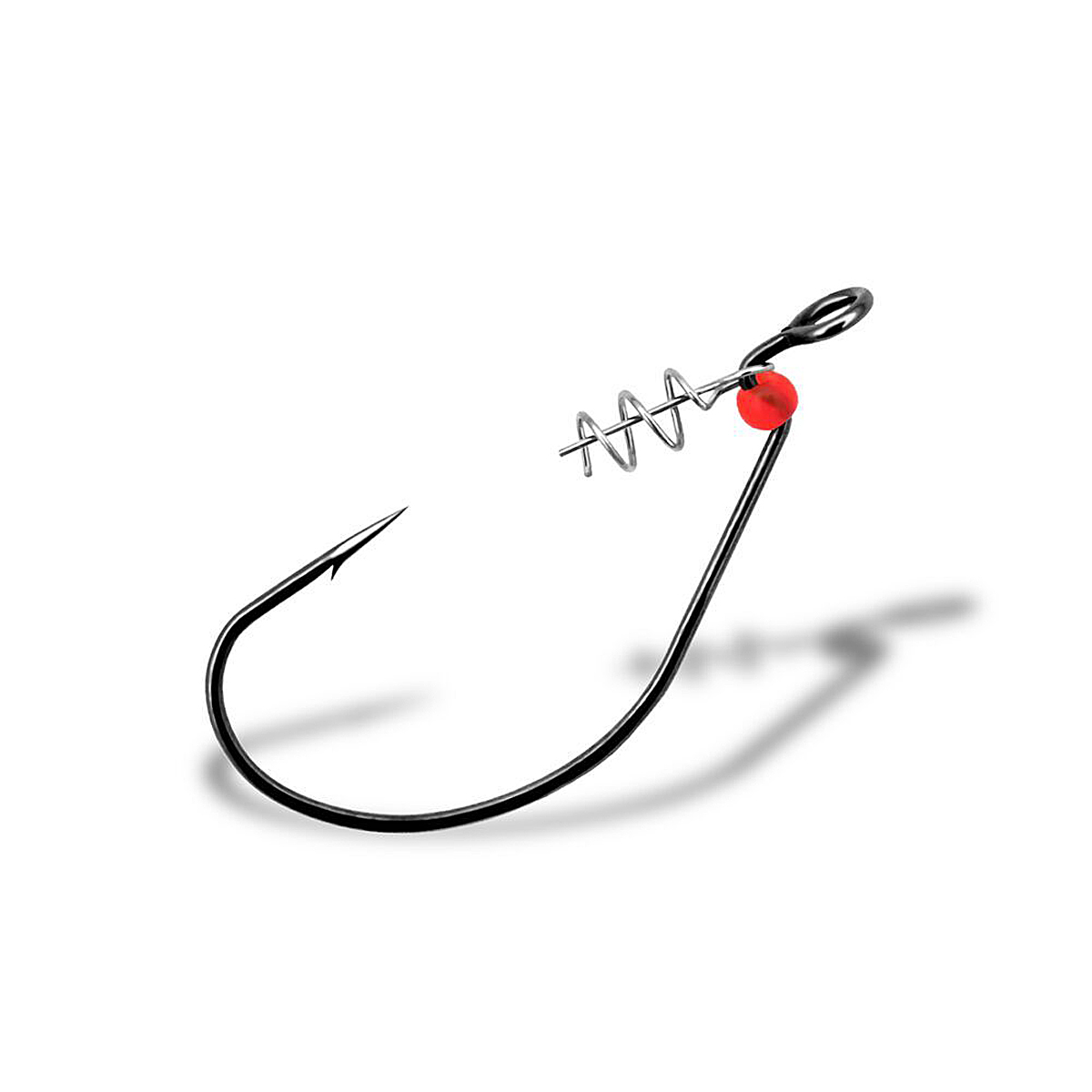 Офсетный крючок со штопором Gurza Worm 310 Lehs #4 BN 5pc